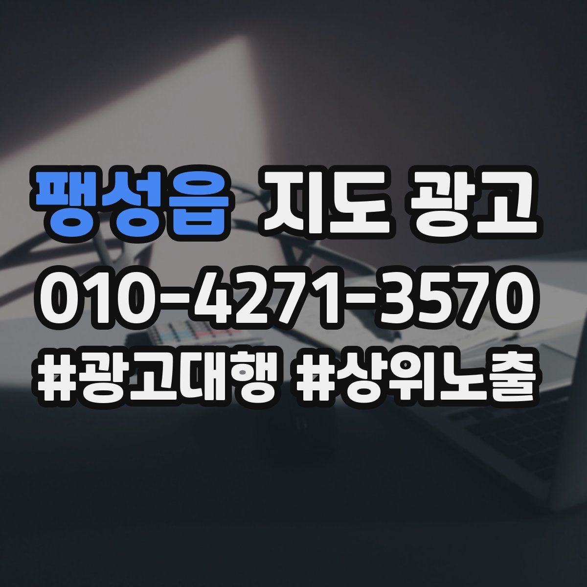팽성읍 지도 광고