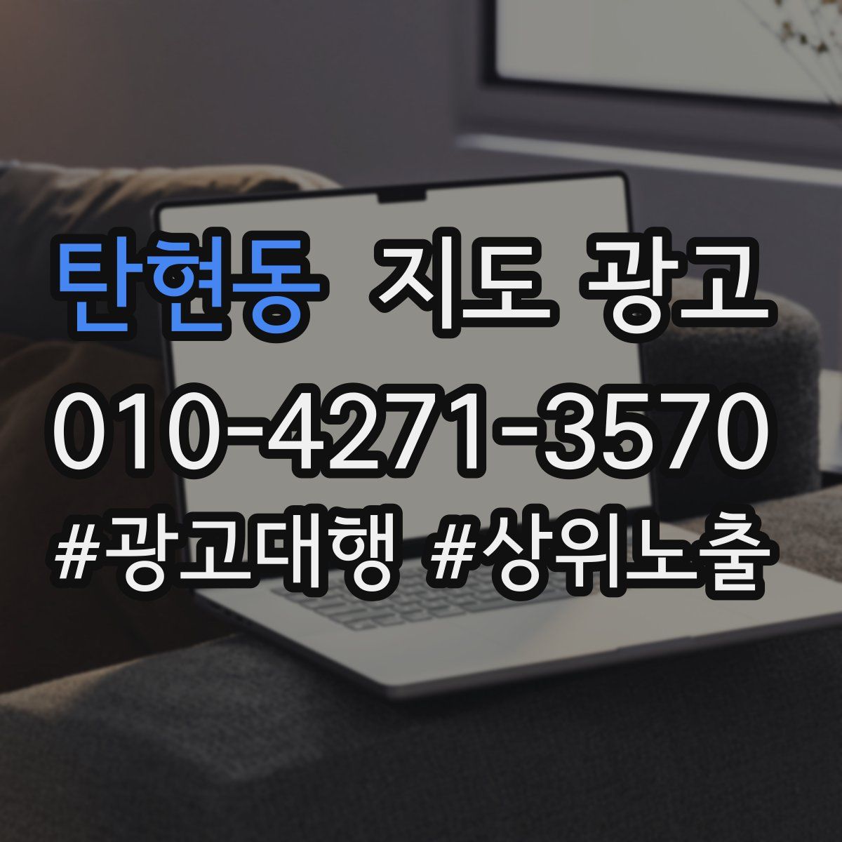 탄현동 지도 광고