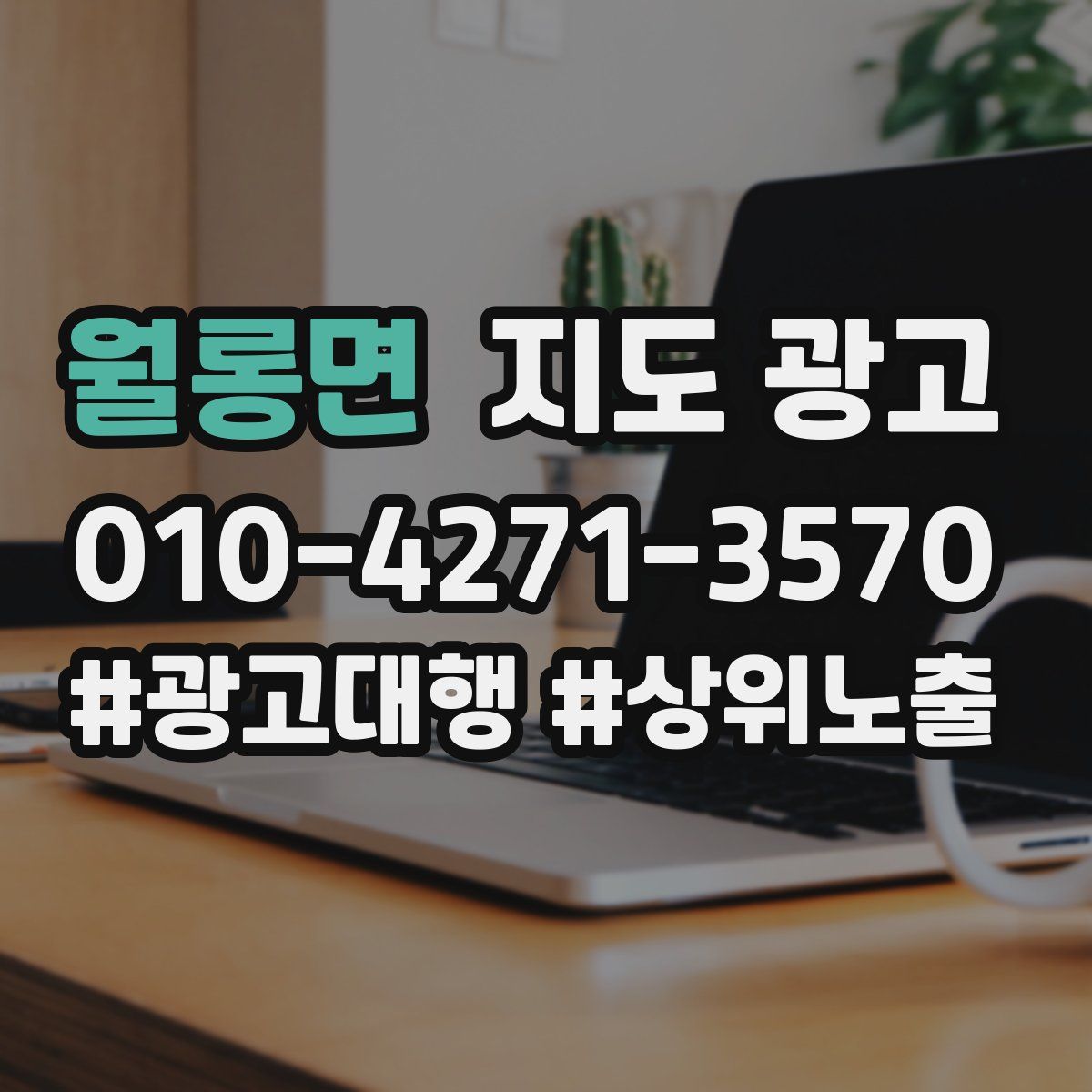 월롱면 지도 광고