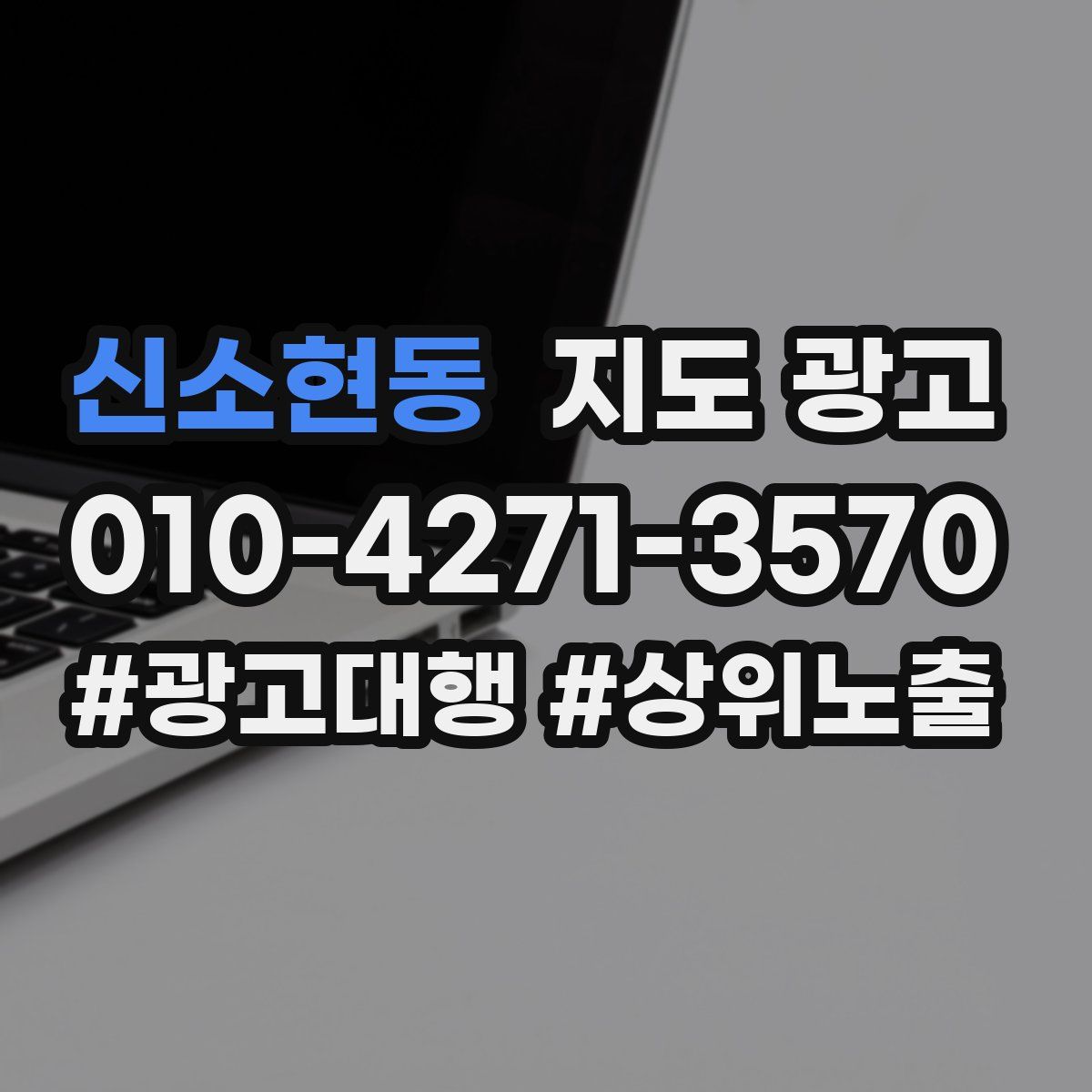 신소현동 지도 광고