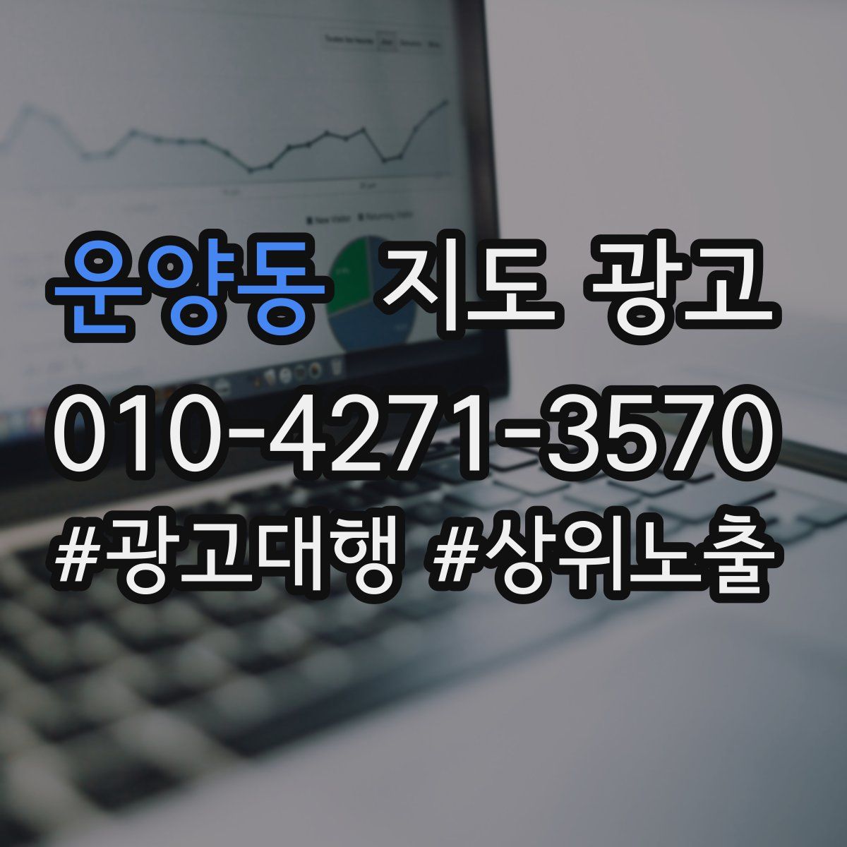 운양동 지도 광고