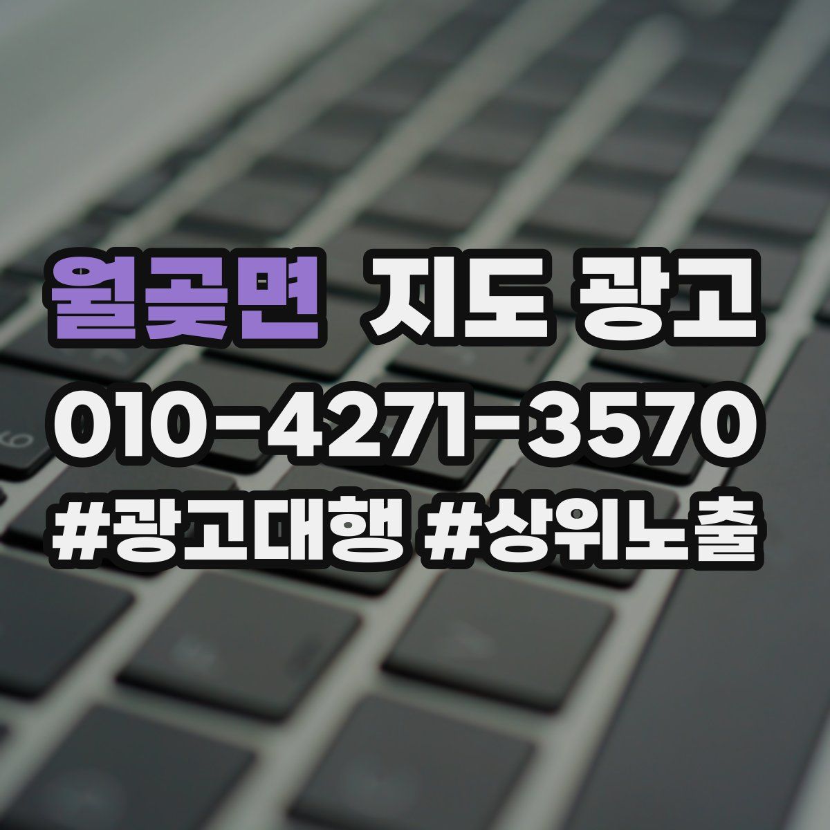 월곶면 지도 광고