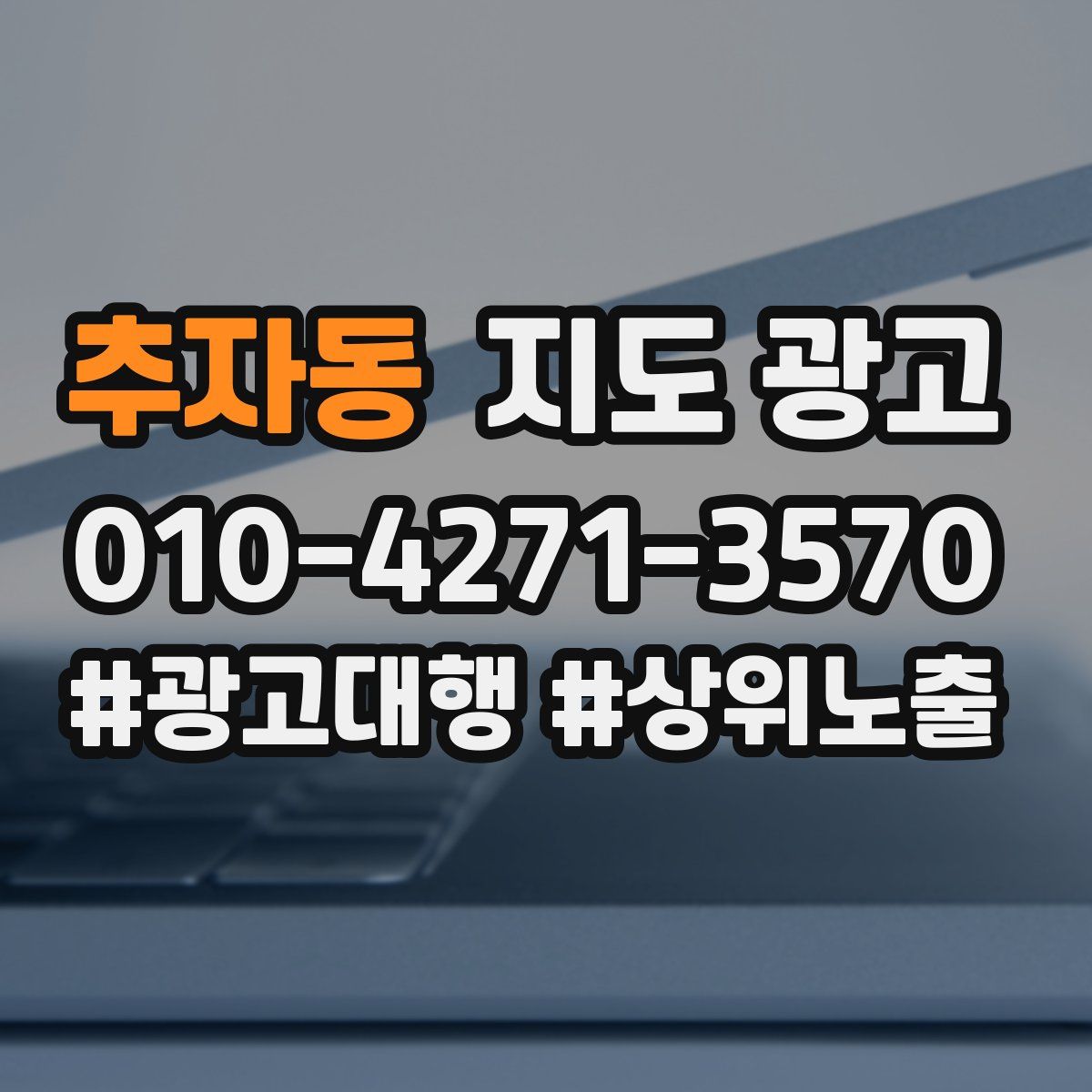 추자동 지도 광고