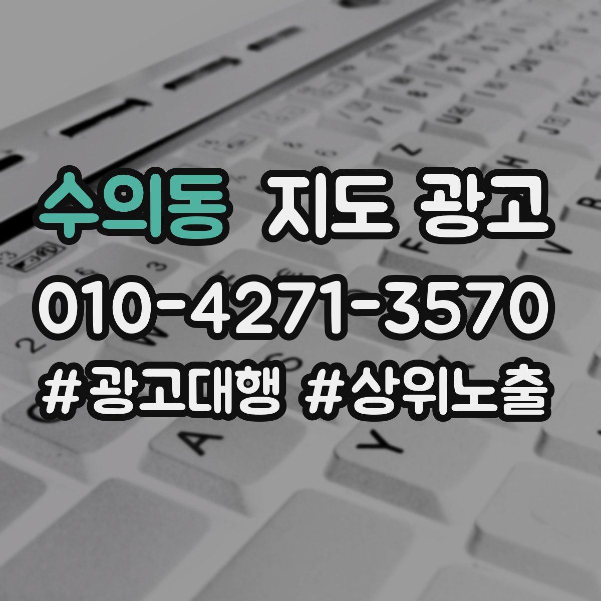 수의동 지도 광고