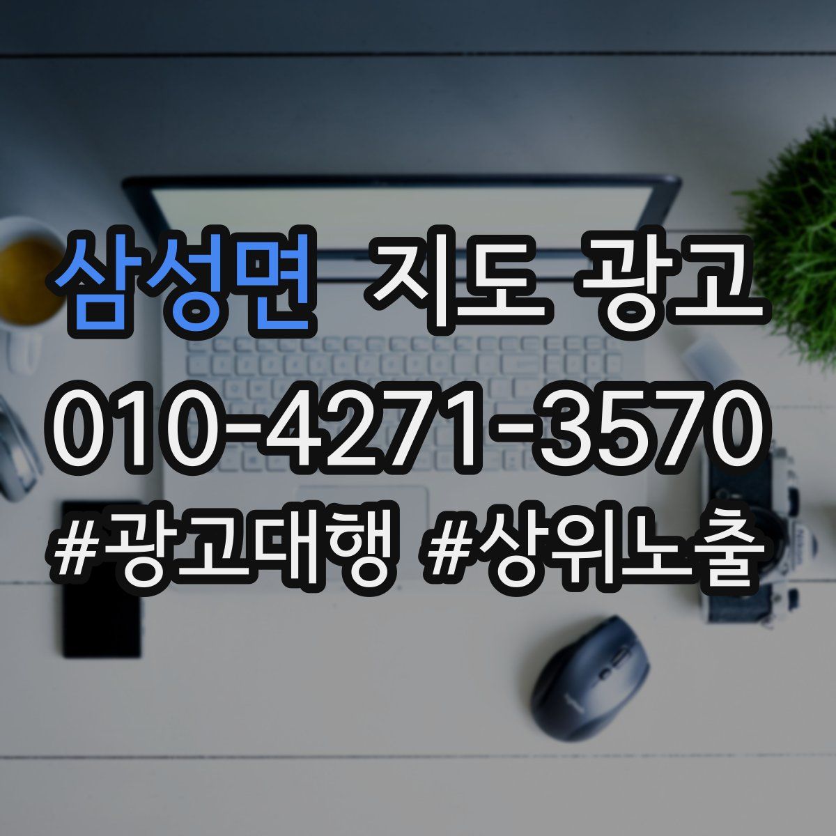 삼성면 지도 광고