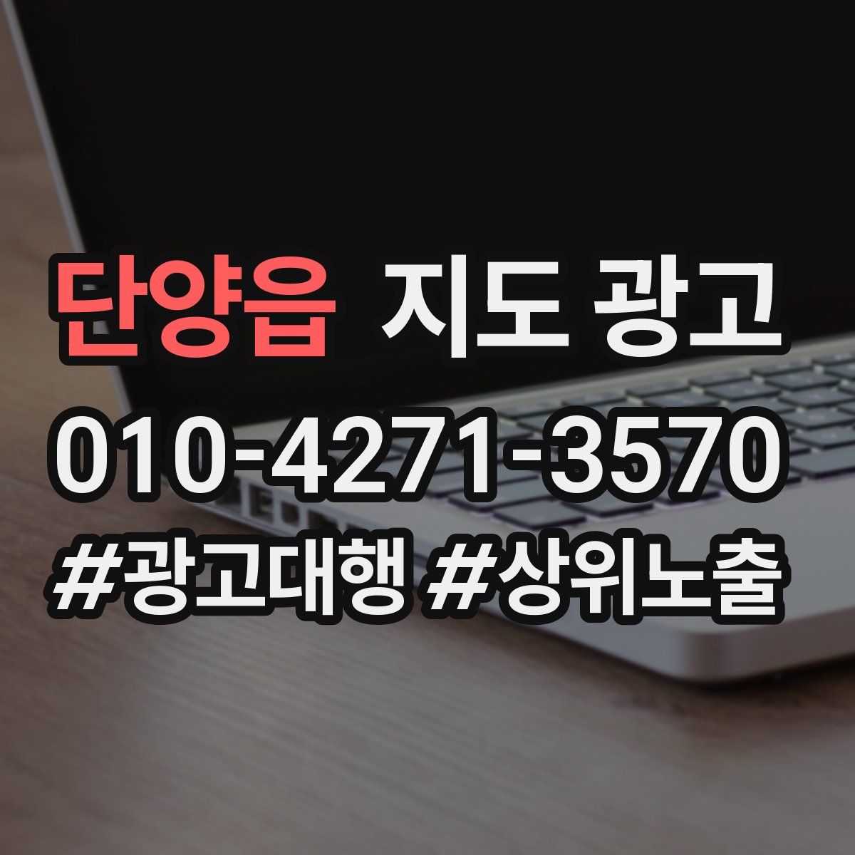 단양읍 지도 광고