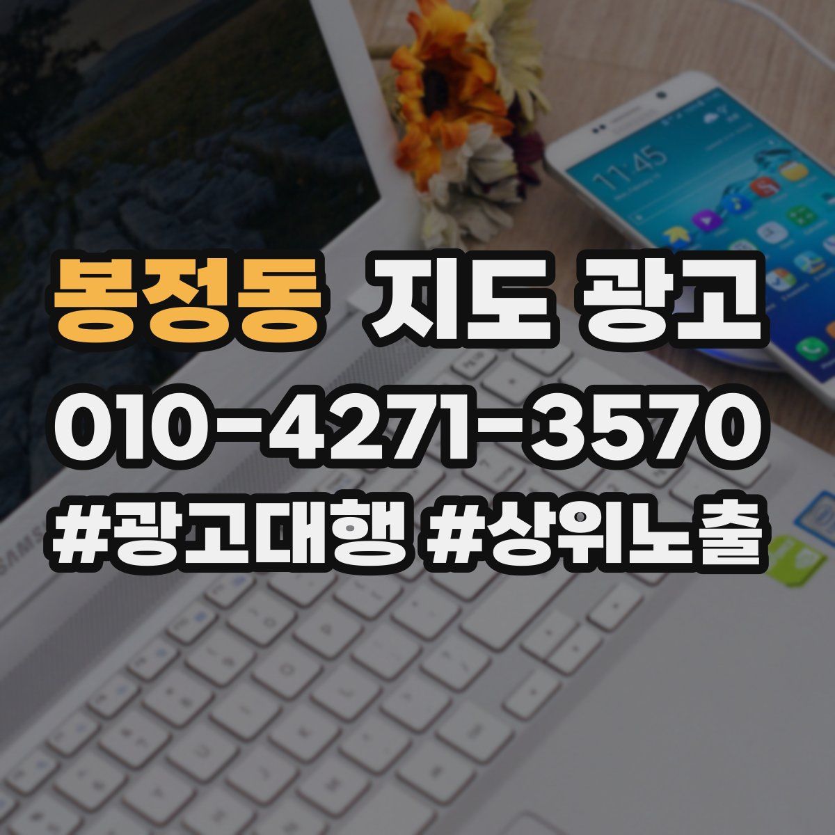 봉정동 지도 광고
