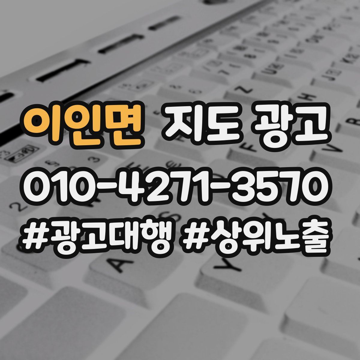 이인면 지도 광고