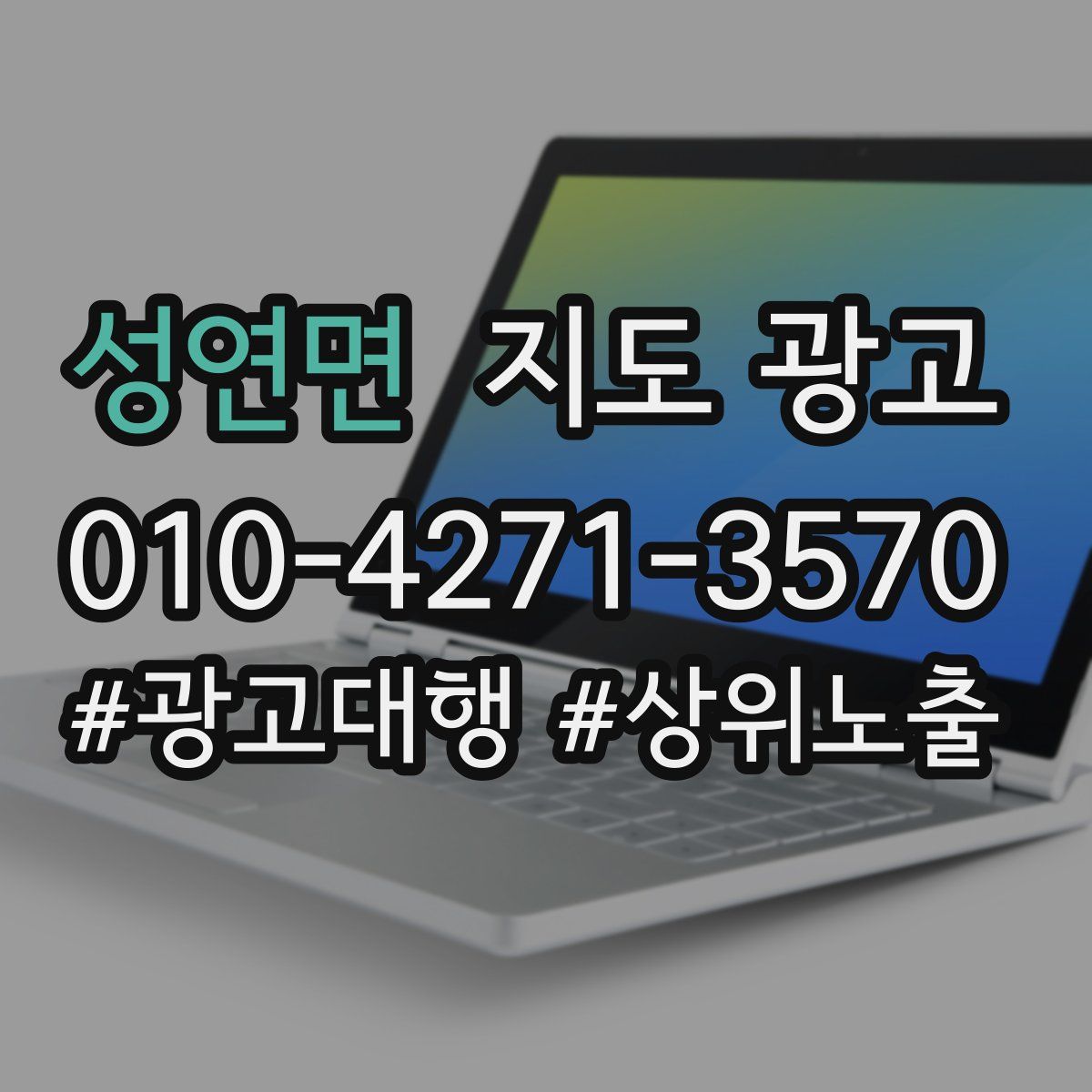 성연면 지도 광고
