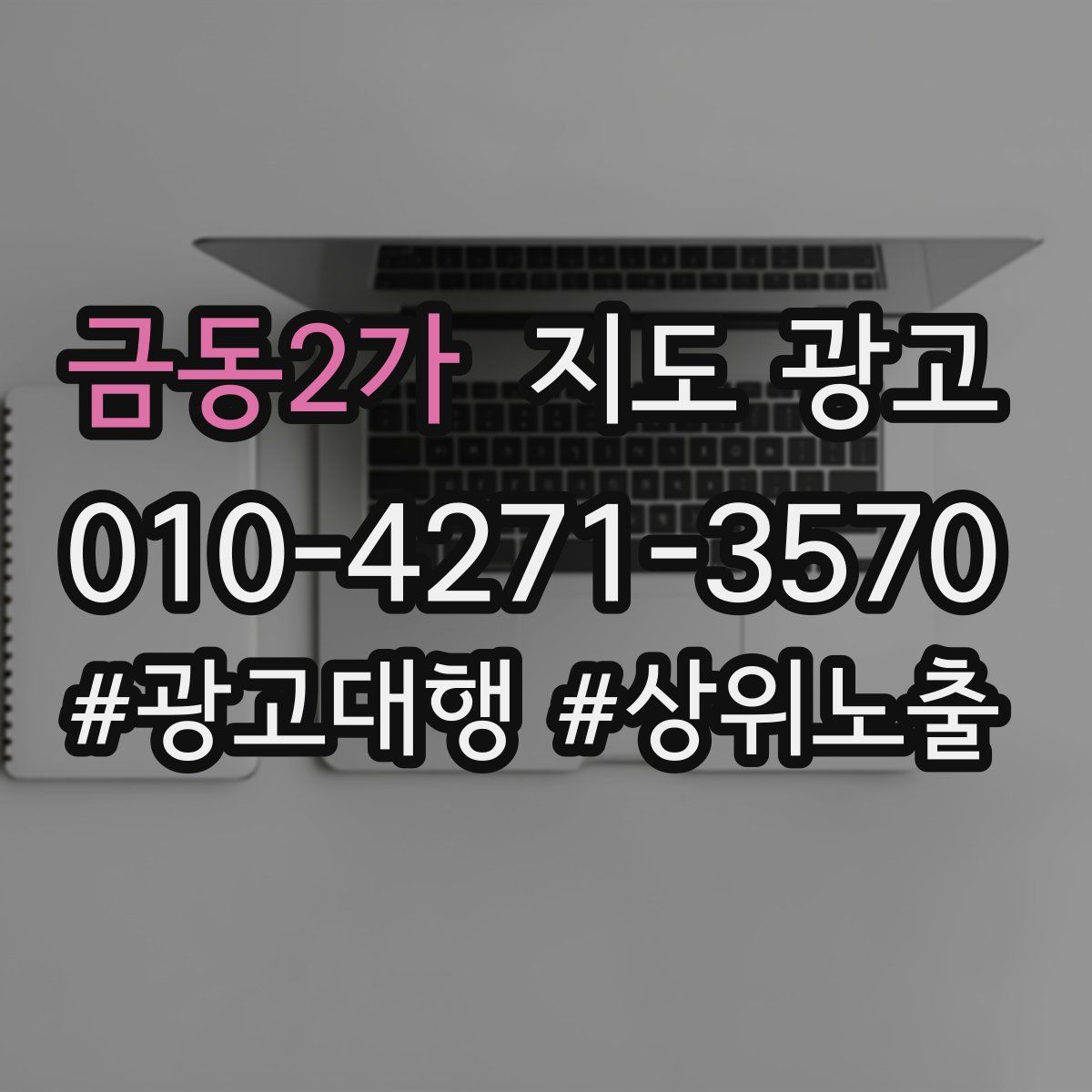 금동2가 지도 광고