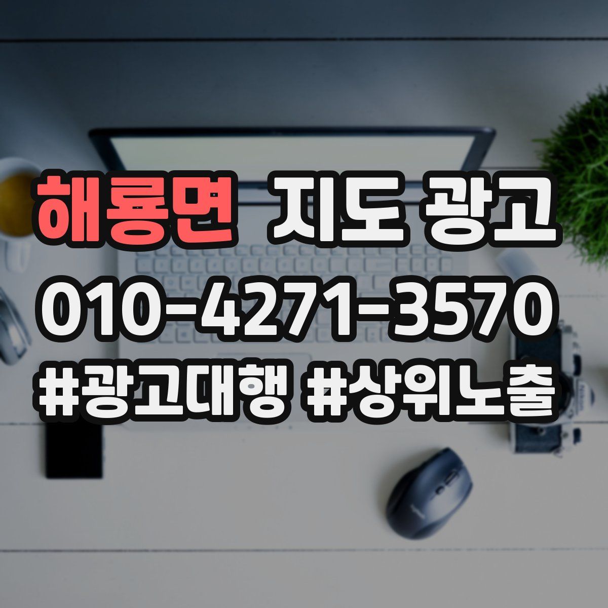 해룡면 지도 광고