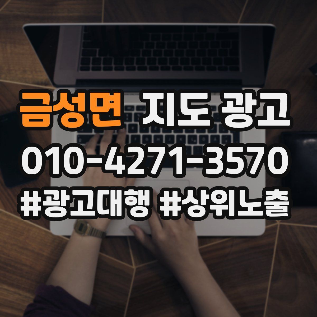 금성면 지도 광고