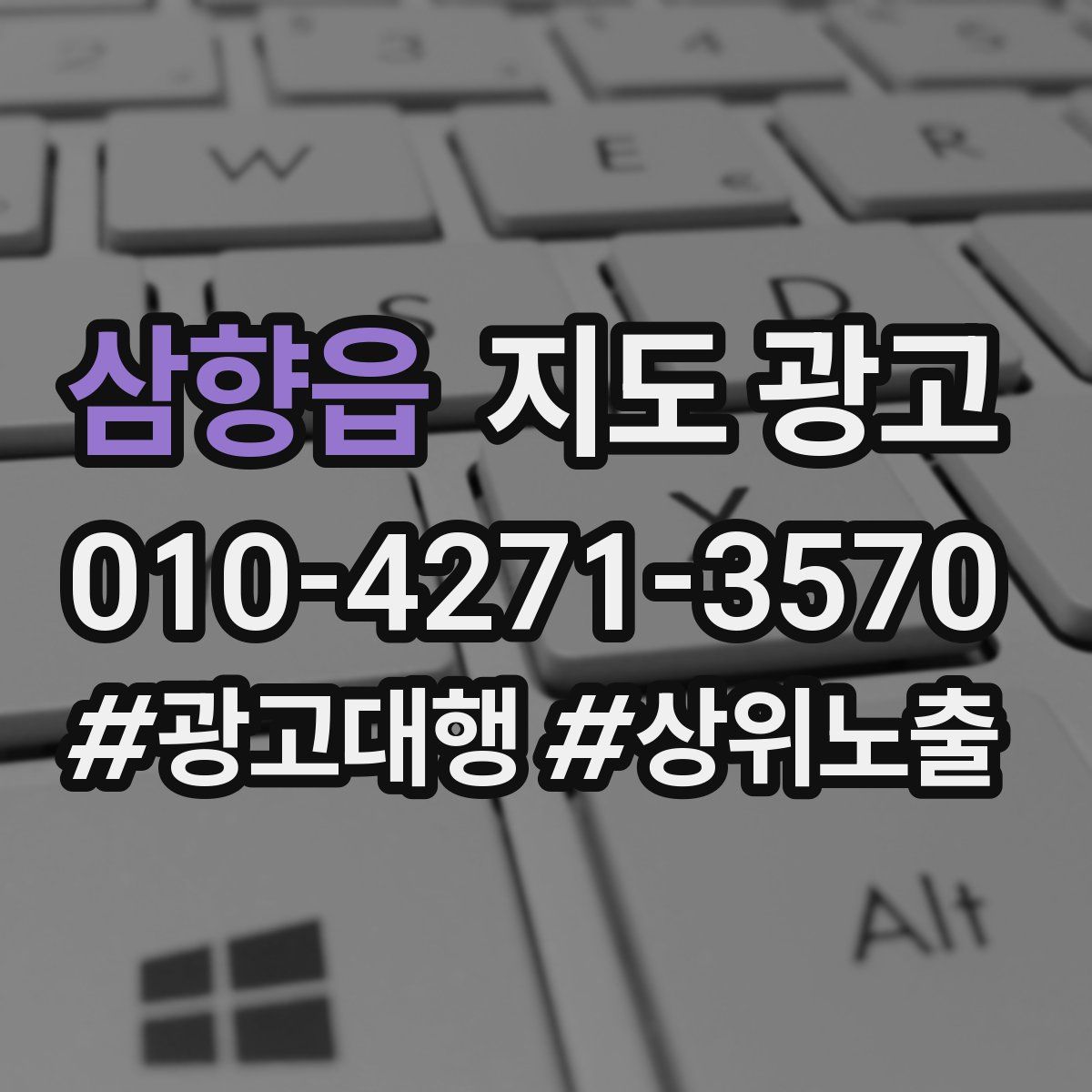 삼향읍 지도 광고