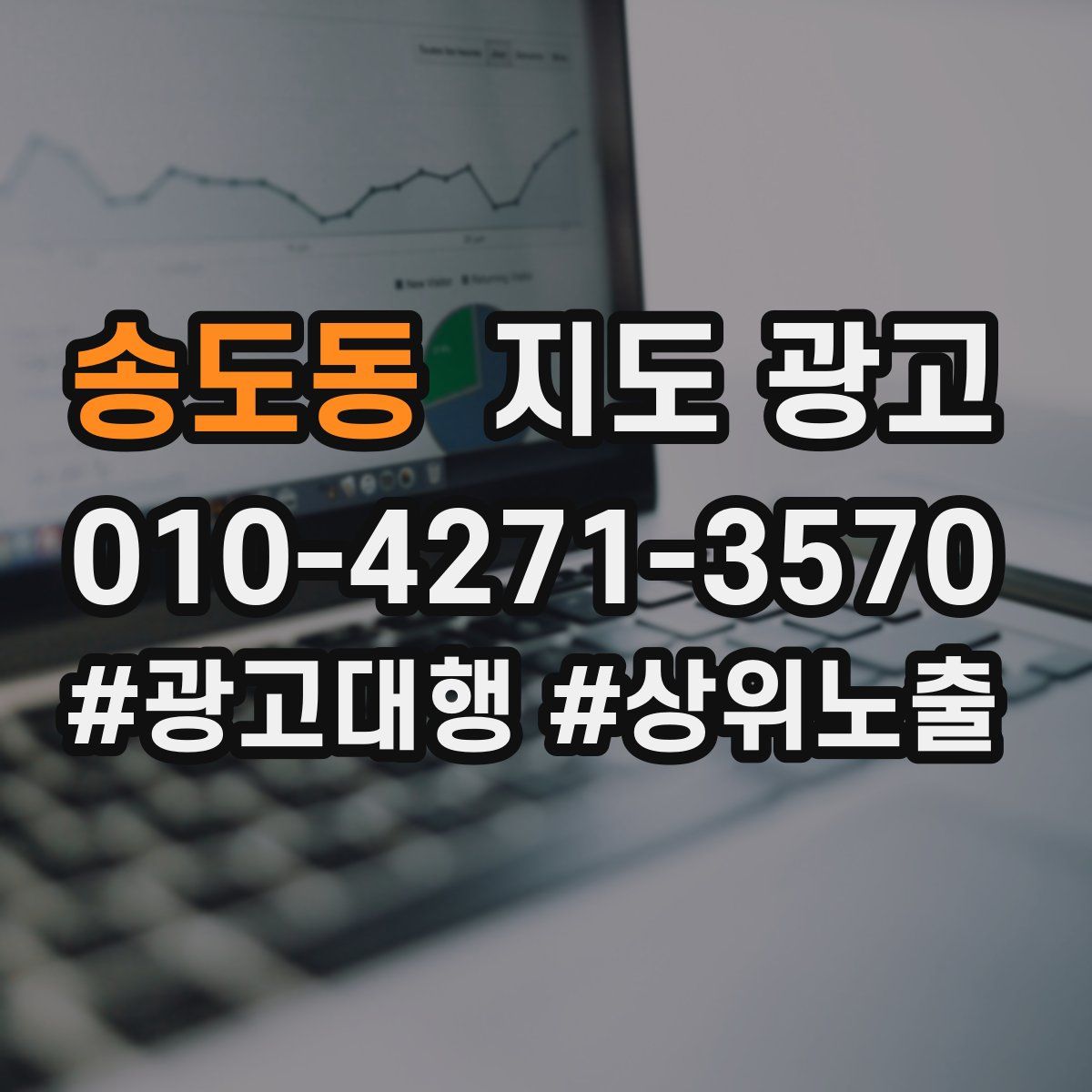송도동 지도 광고