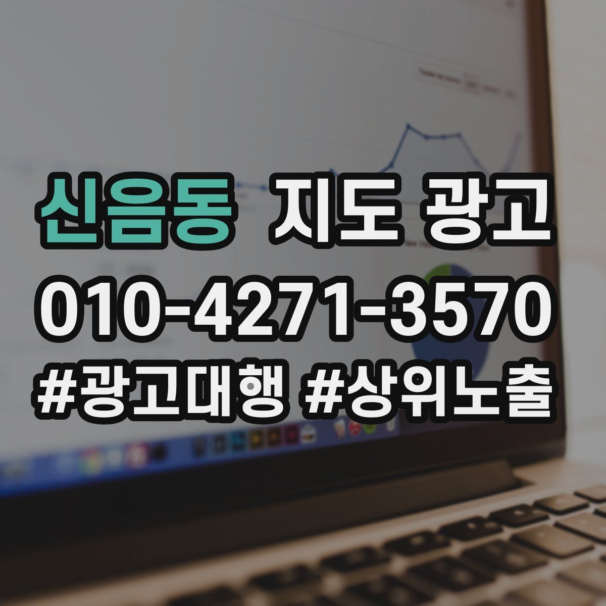 신음동 지도 광고