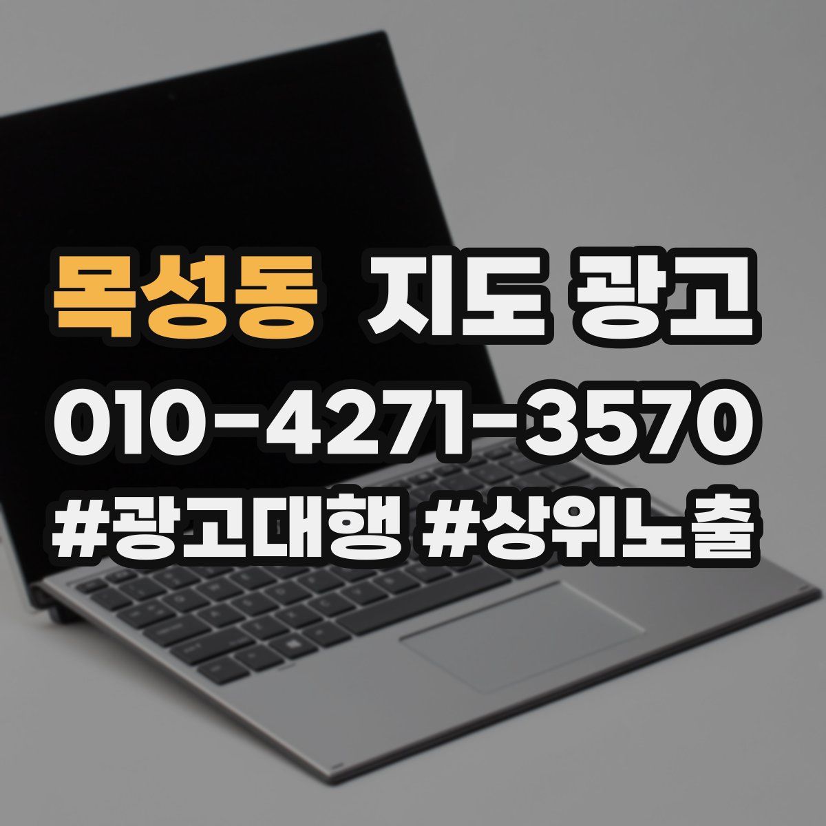 목성동 지도 광고