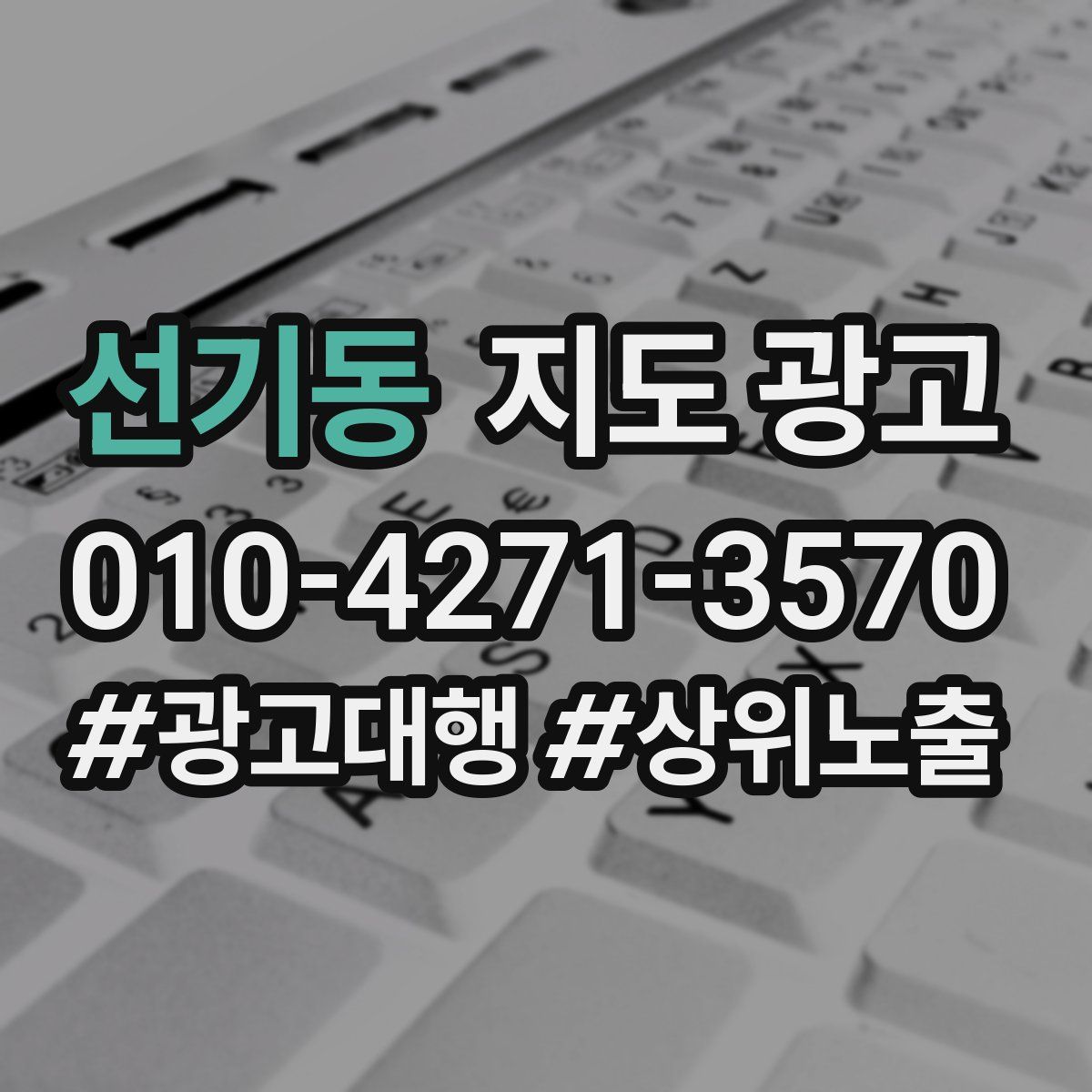 선기동 지도 광고