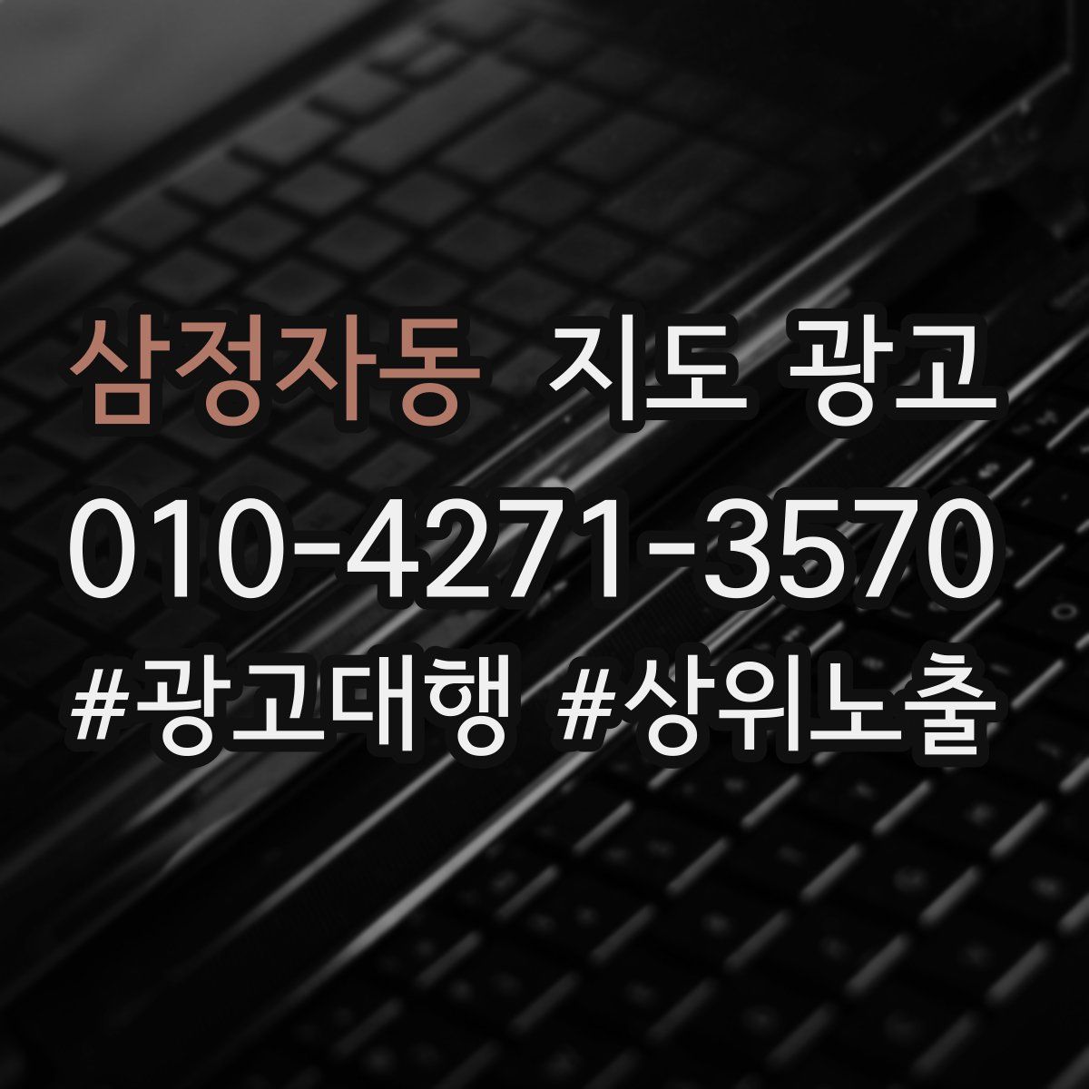 삼정자동 지도 광고