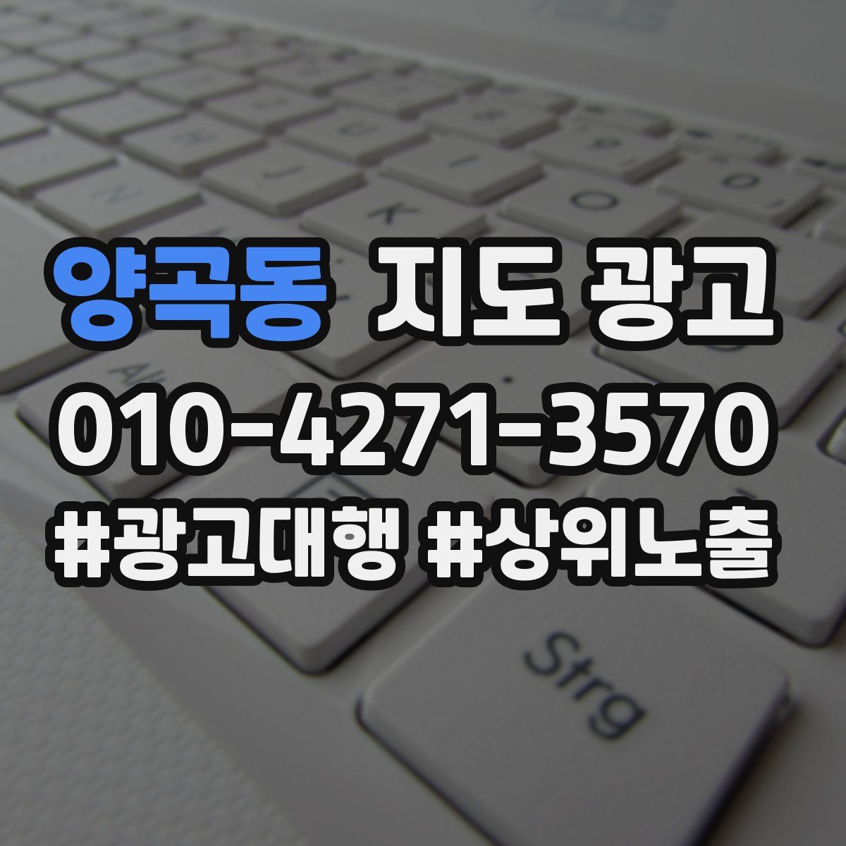 양곡동 지도 광고