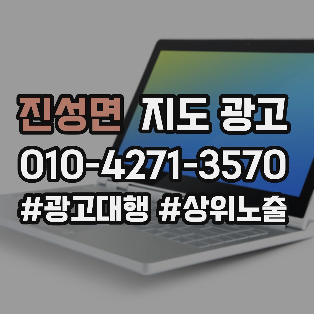 진성면 지도 광고