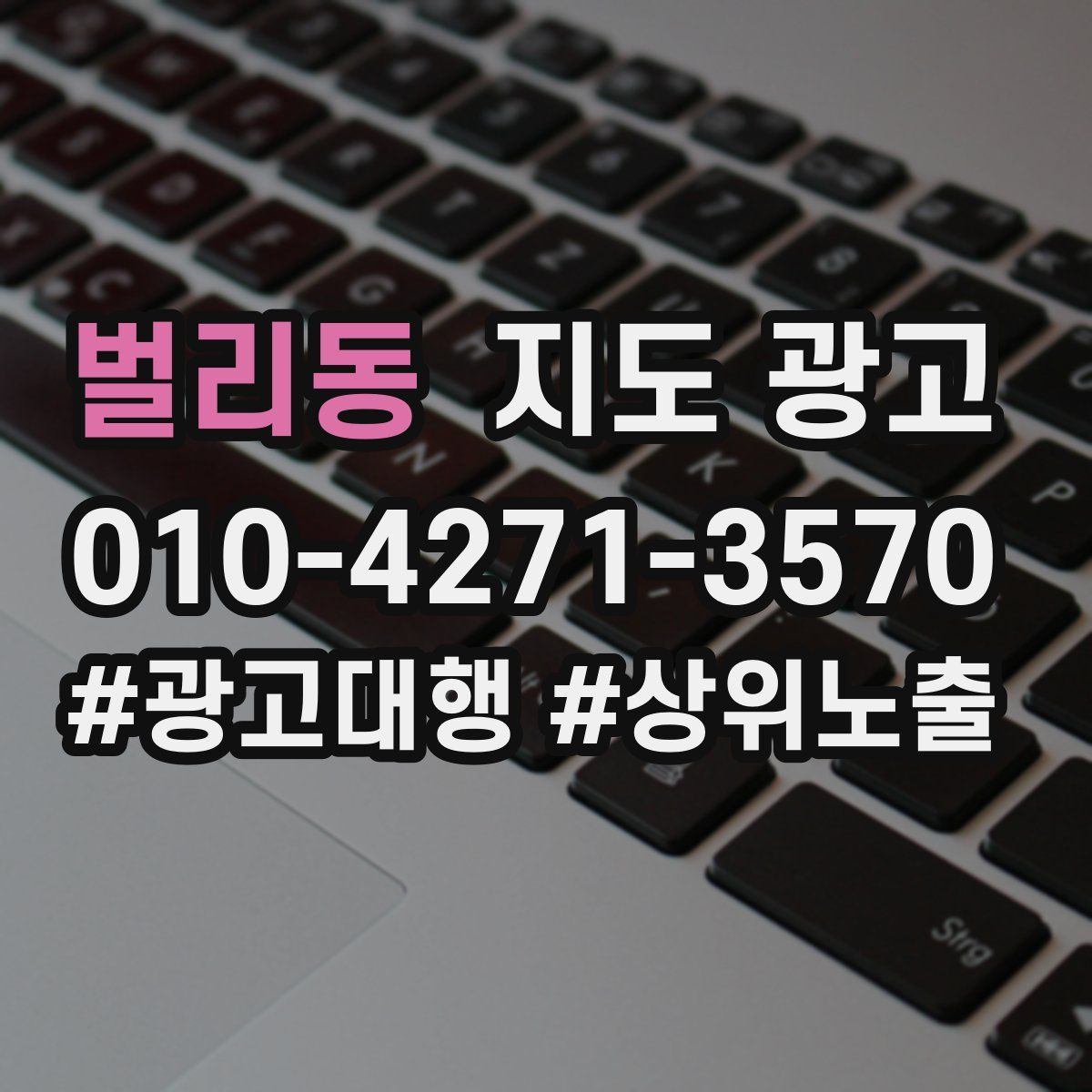 벌리동 지도 광고