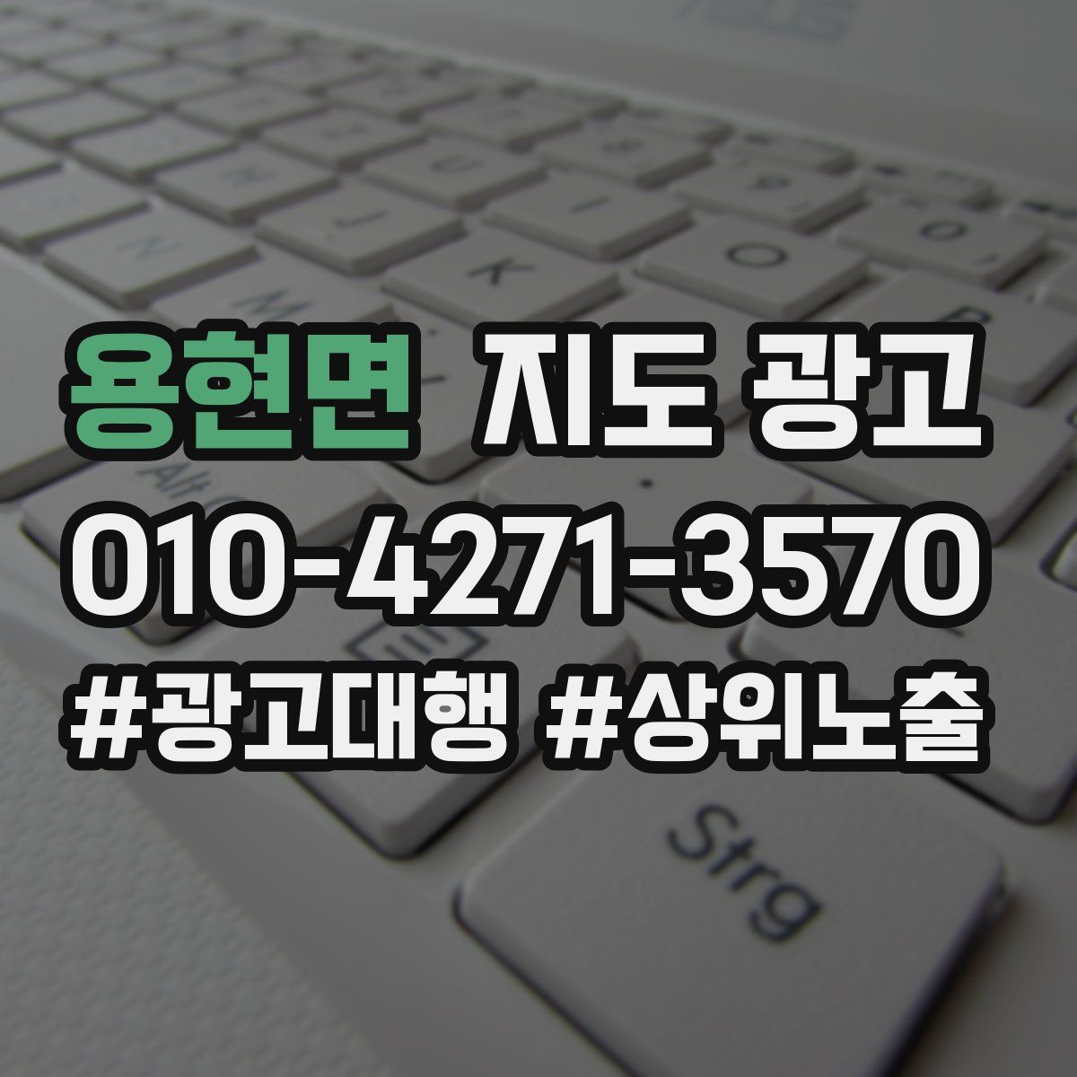 용현면 지도 광고