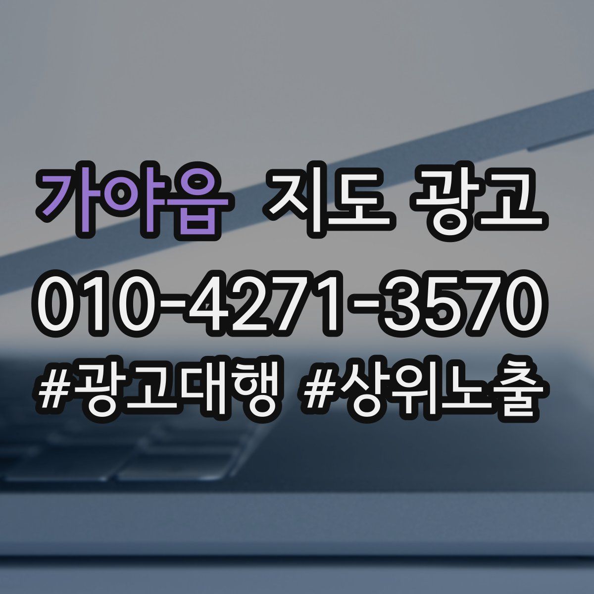 가야읍 지도 광고