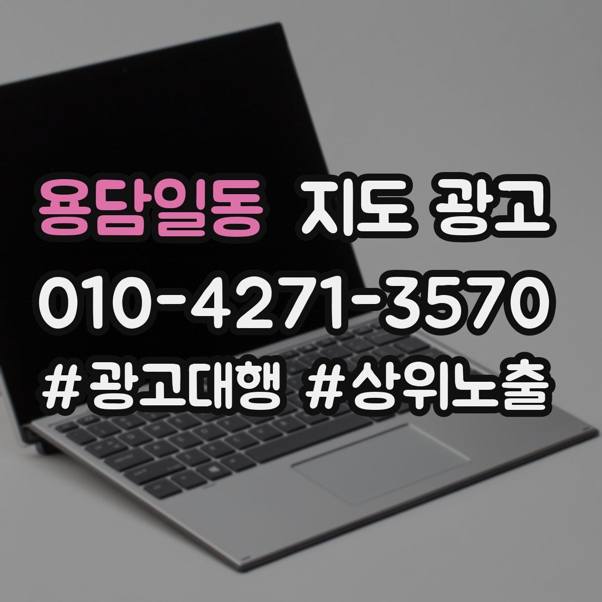 용담일동 지도 광고