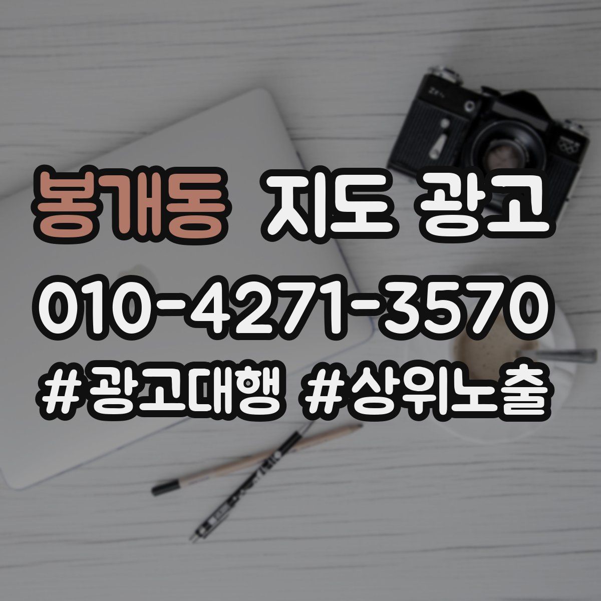 봉개동 지도 광고