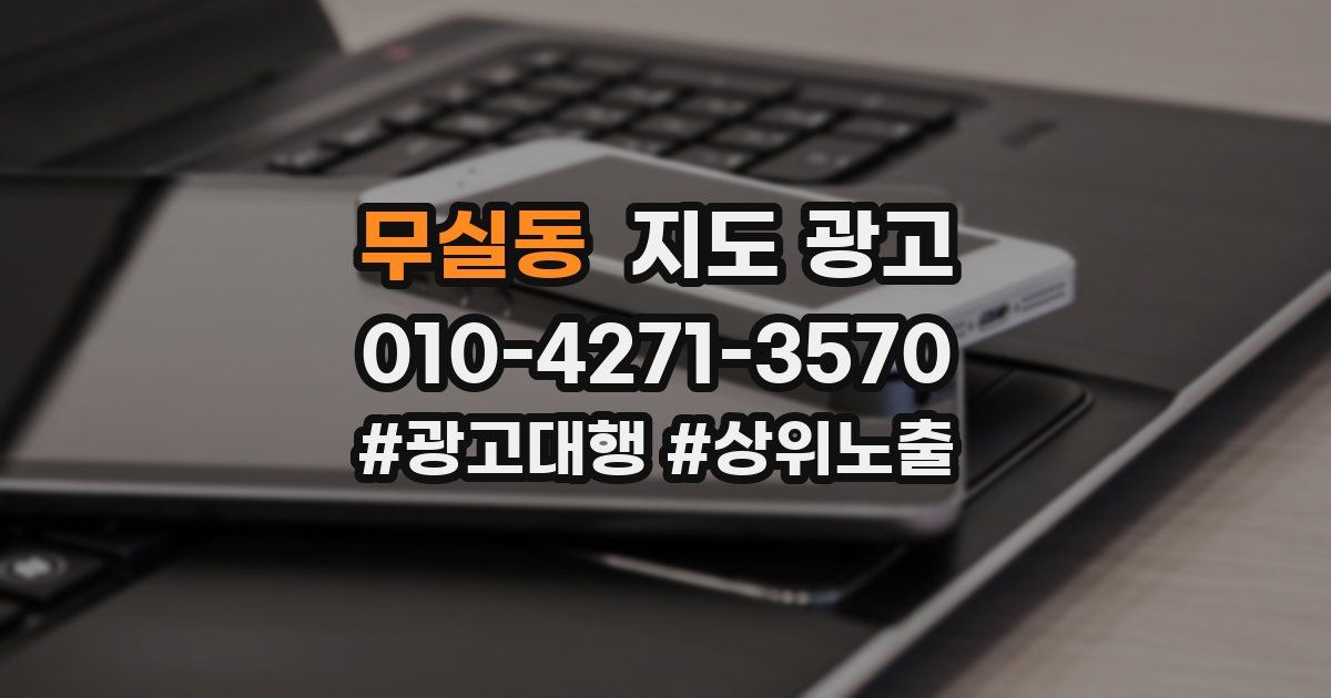 무실동 지도 광고