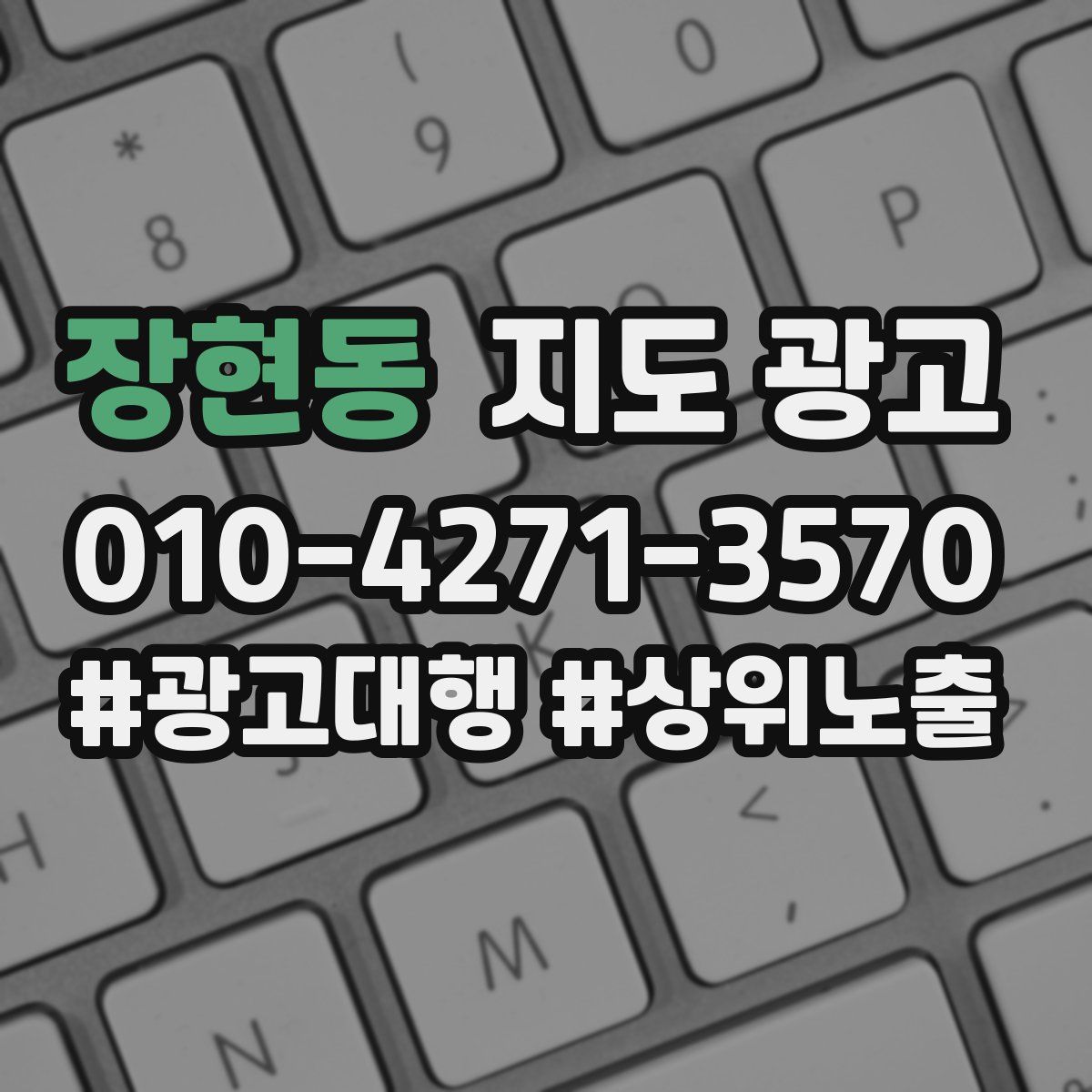 장현동 지도 광고