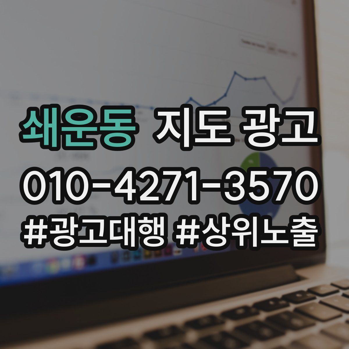 쇄운동 지도 광고
