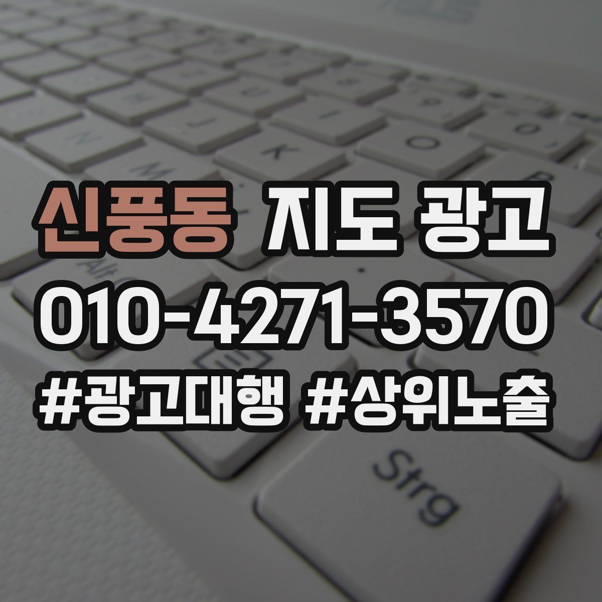 신풍동 지도 광고
