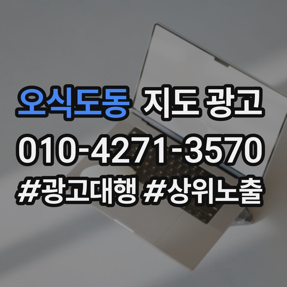 오식도동 지도 광고