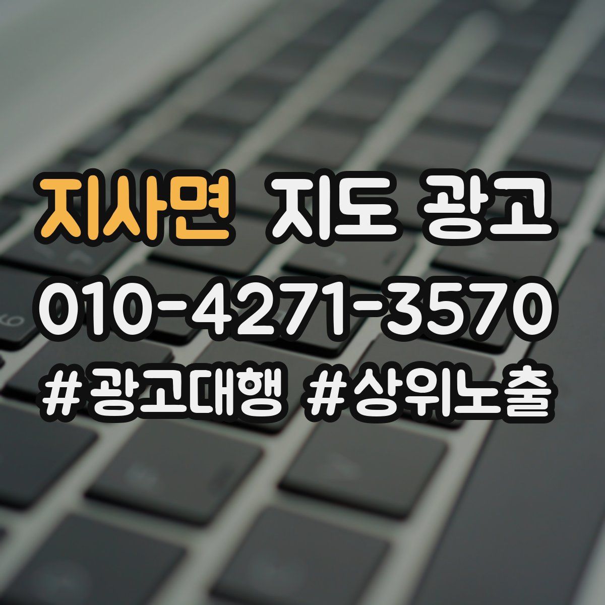 지사면 지도 광고