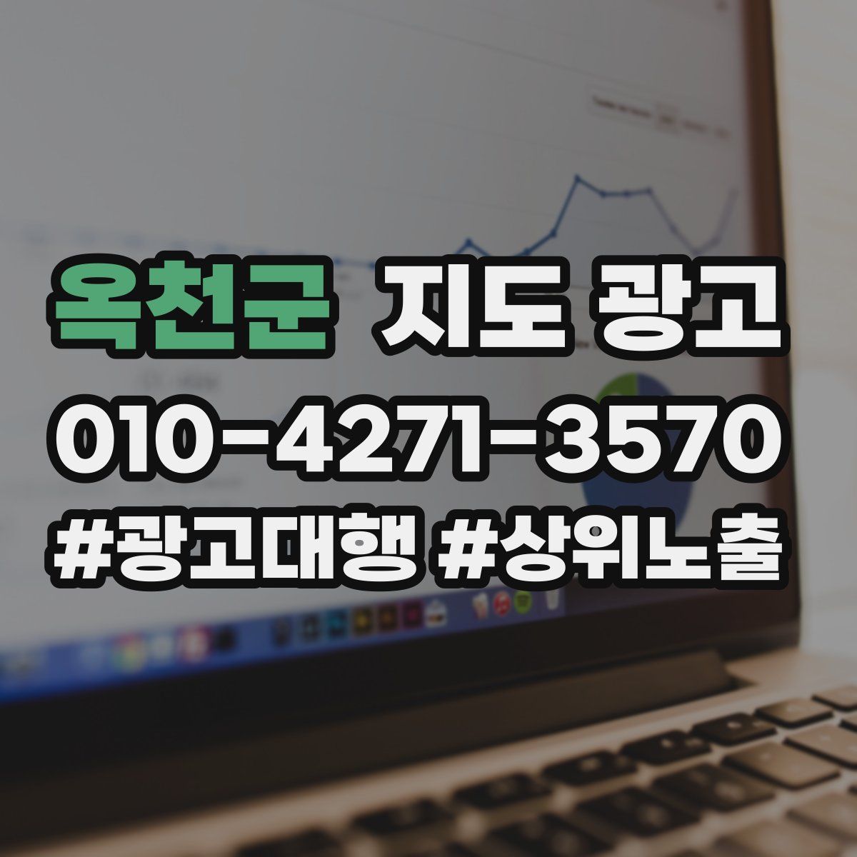 옥천군 지도 광고