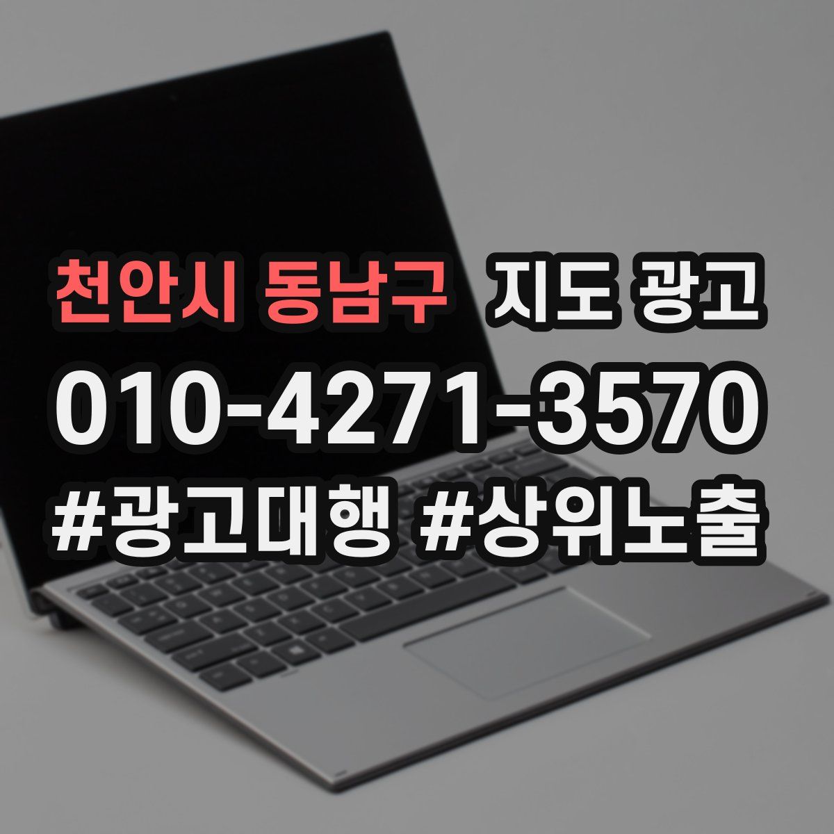 천안시 동남구 지도 광고