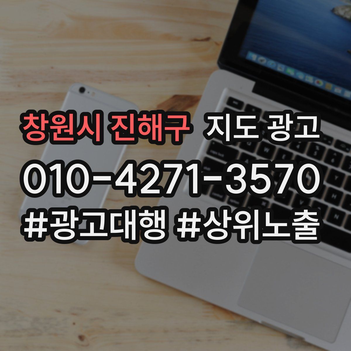 창원시 진해구 지도 광고