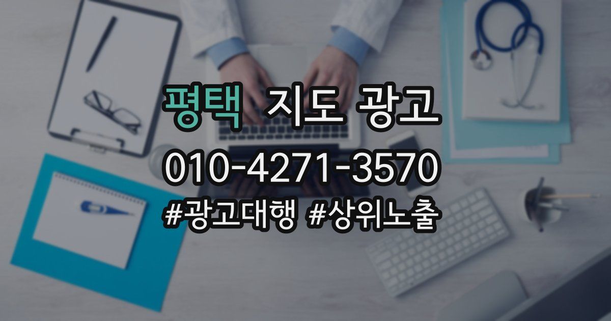 평택 지도 광고