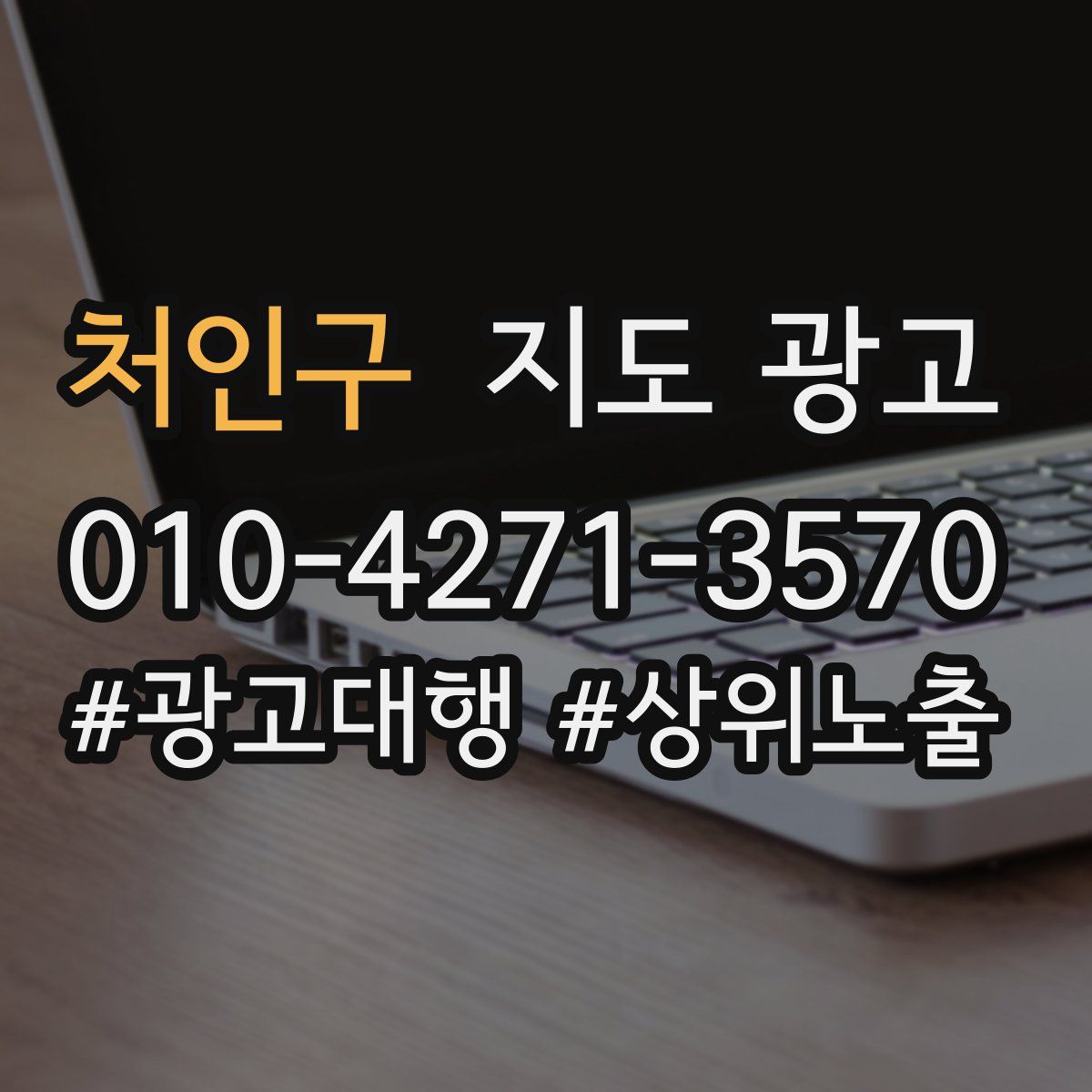 처인구 지도 광고