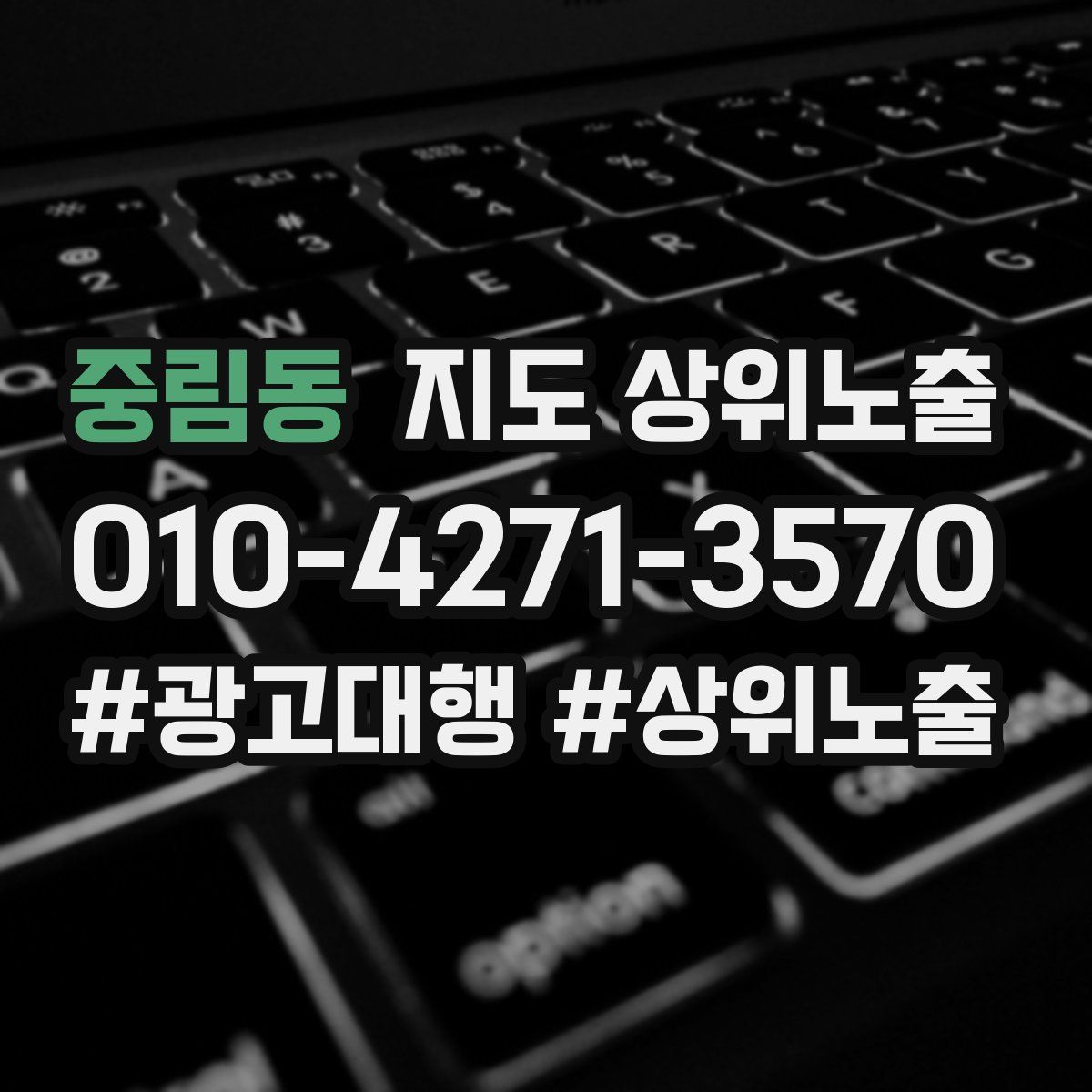 중림동 지도 상위 노출