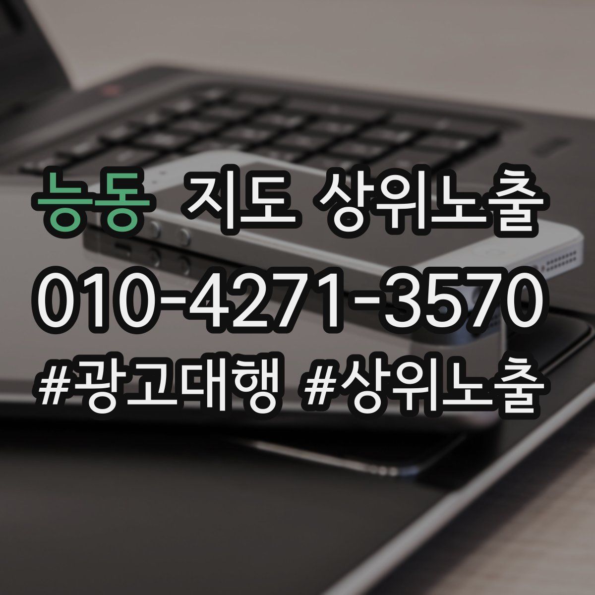 능동 지도 상위 노출