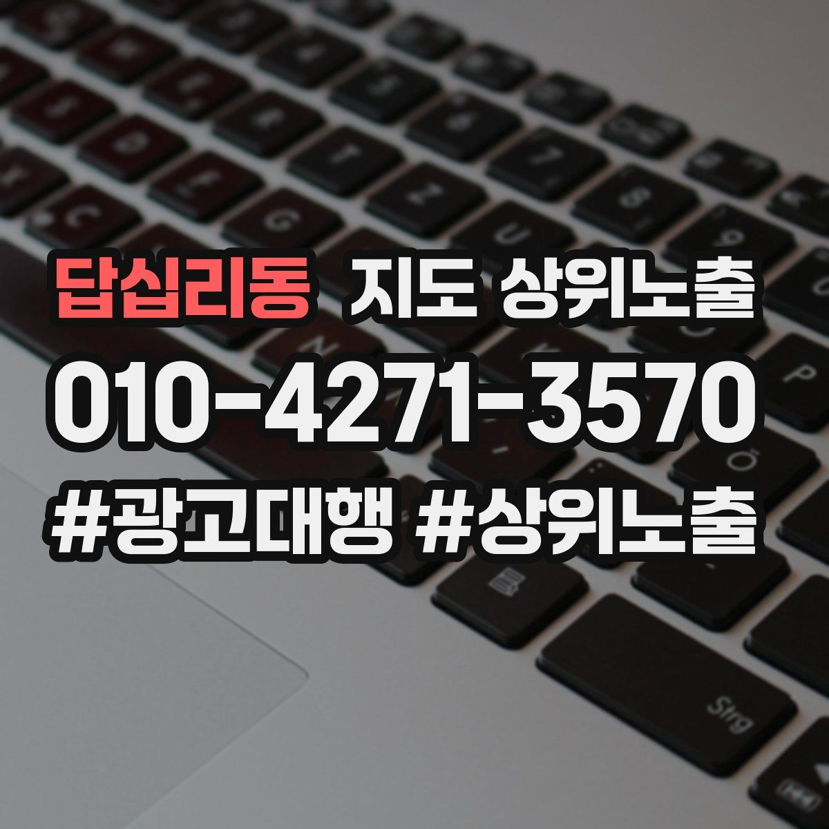 답십리동 지도 상위 노출