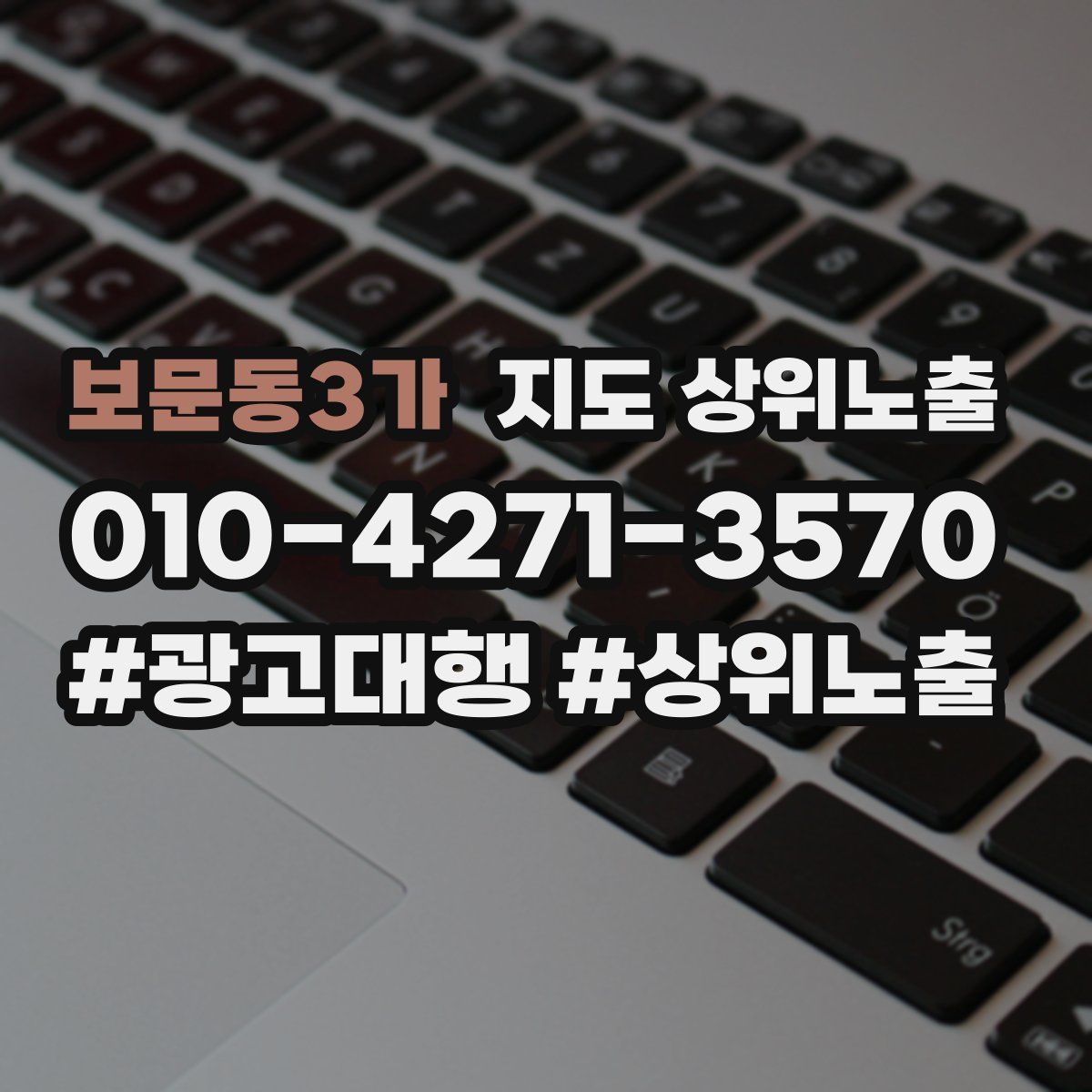 보문동3가 지도 상위 노출