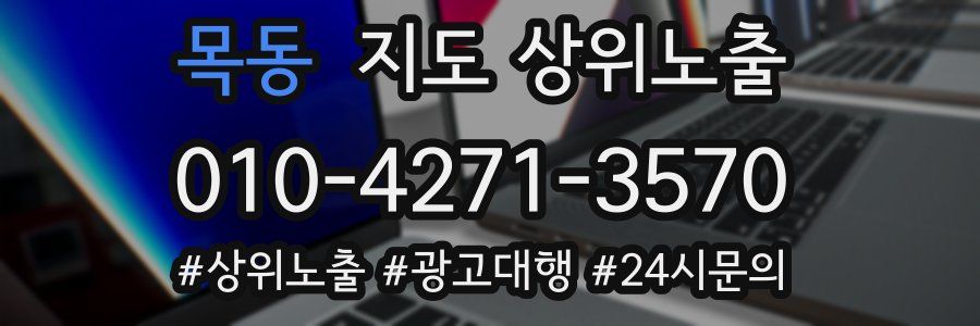 목동 지도 상위 노출