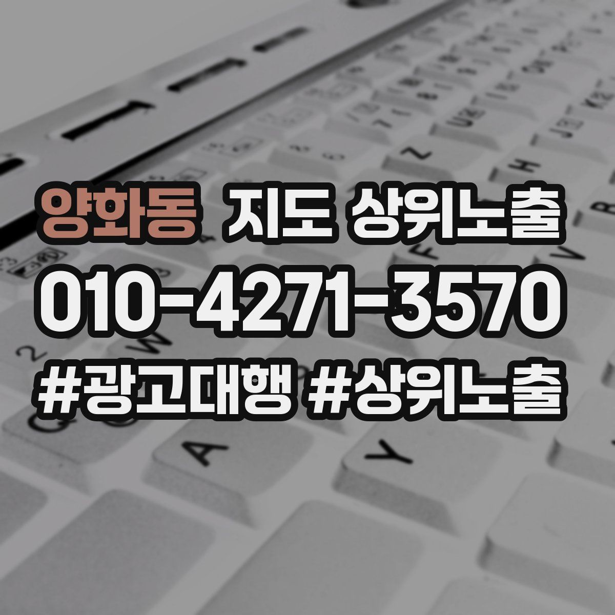 양화동 지도 상위 노출
