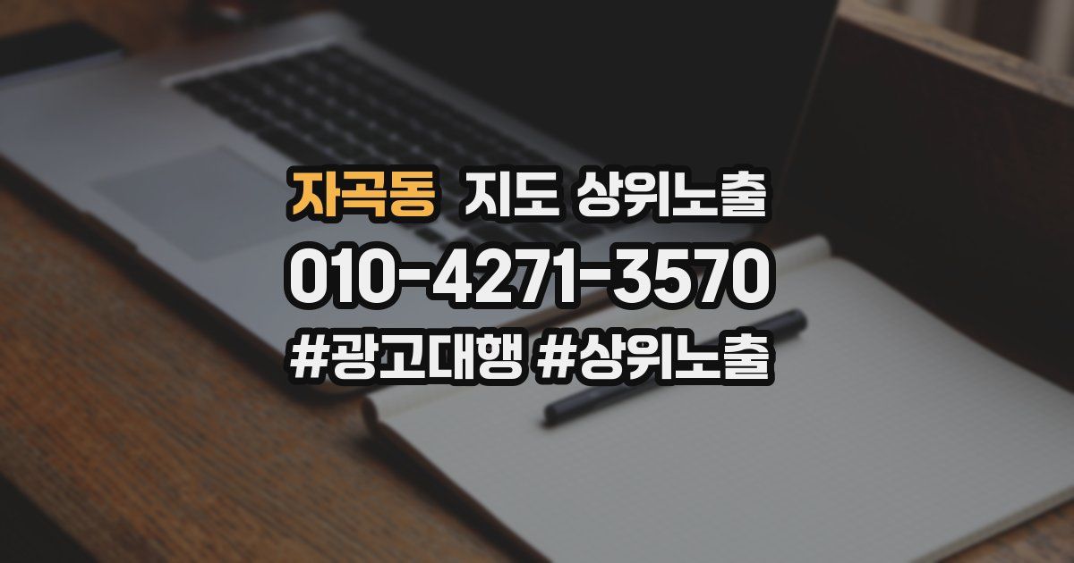 자곡동 지도 상위 노출
