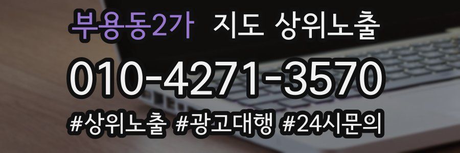 부용동2가 지도 상위 노출