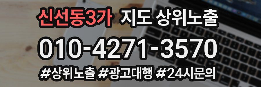 신선동3가 지도 상위 노출