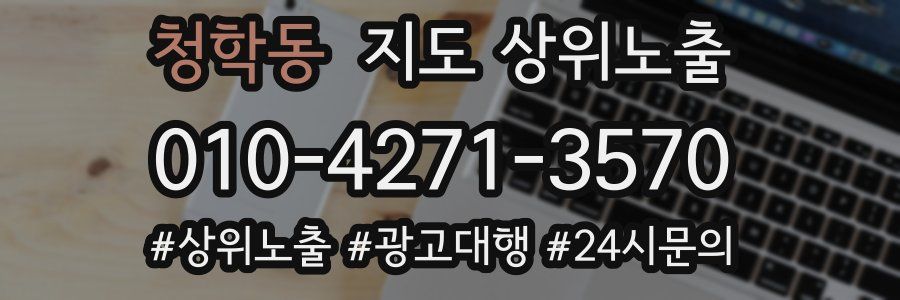 청학동 지도 상위 노출